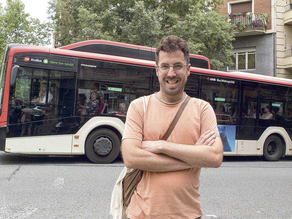 Adrià Ramírez (PTP): “El bus és el gran oblidat a Barcelona”