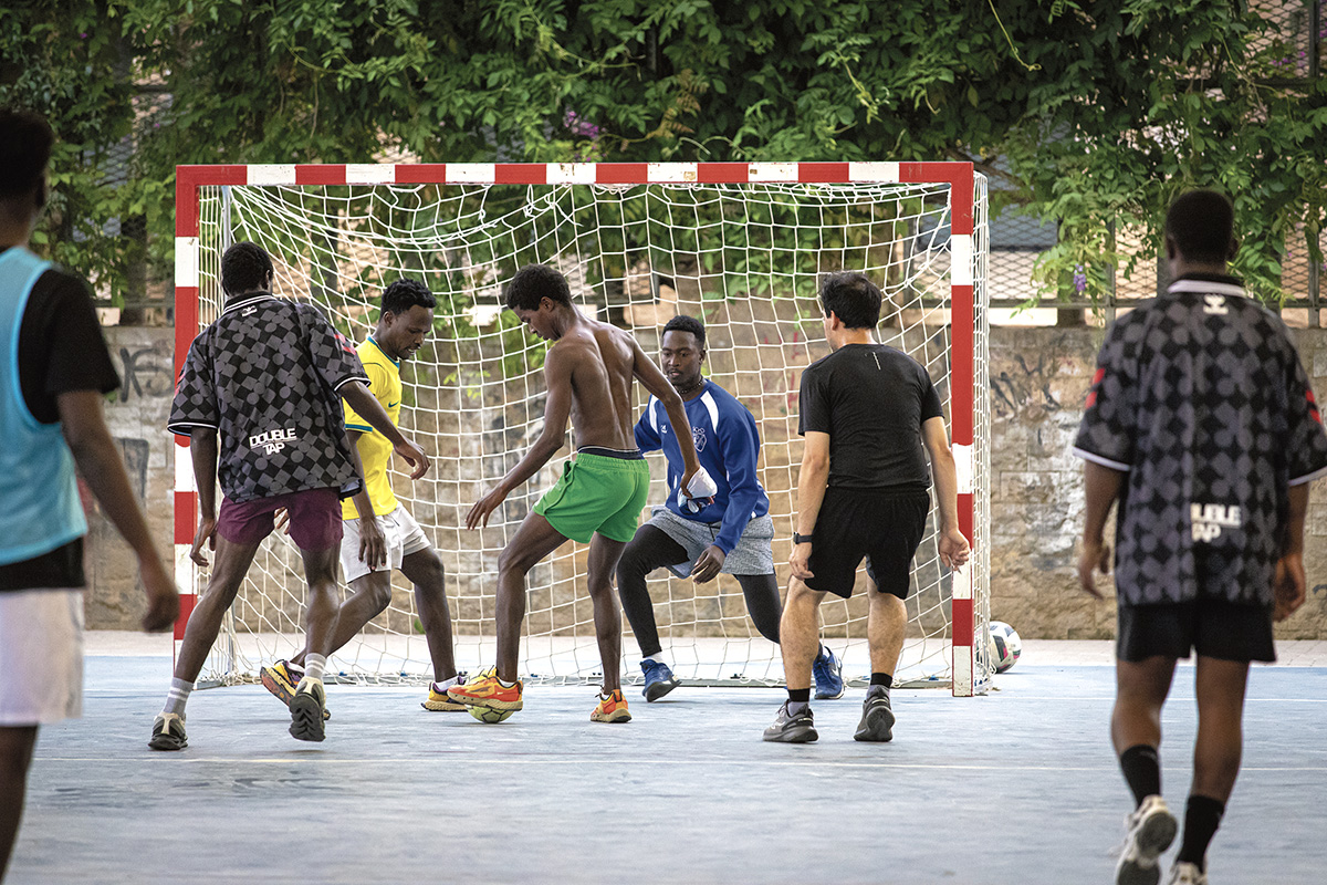 Futbol de barri contra el racisme i la pobresa